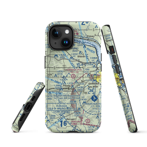 Anderson Airport (IA54) VFR Sectional  Tough iPhone Case