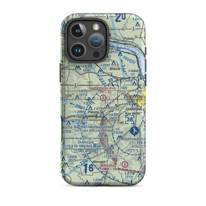 Anderson Airport (IA54) VFR Sectional  Tough iPhone Case