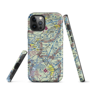 Anderson Airport (SC80) VFR Sectional  Tough iPhone Case