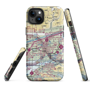 Anderson Lake Airport (0AK1) VFR Sectional  Tough iPhone Case