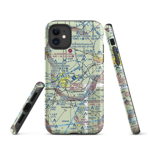 Anderson Municipal Darlington Field (AID) VFR Sectional  Tough iPhone Case