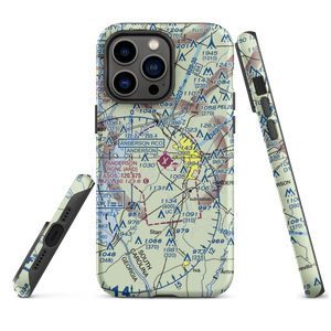 Anderson Regional Airport (AND) VFR Sectional  Tough iPhone Case