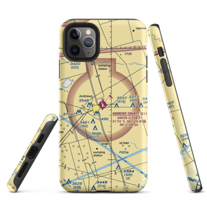 Andrews County Airport (E11) VFR Sectional  Tough iPhone Case