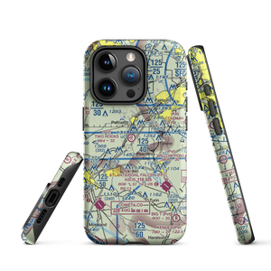 Andy Fields Airport (2GE8) VFR Sectional  Tough iPhone Case