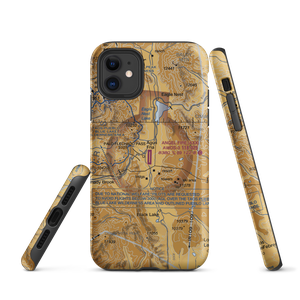 Angel Fire Airport (AXX) VFR Sectional  Tough iPhone Case