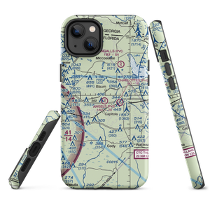 Angel's Field (FL52) VFR Sectional  Tough iPhone Case