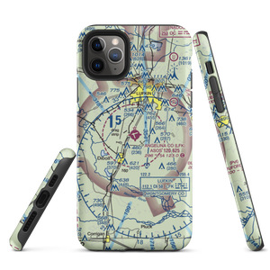 Angelina County Airport (LFK) VFR Sectional  Tough iPhone Case