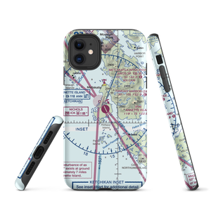 Annette Island Airport (ANN) VFR Sectional  Tough iPhone Case