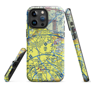 Anoka County-Blaine (Janes Field) Airport (ANE) VFR Sectional  Tough iPhone Case