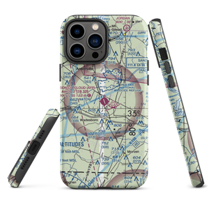 Anson County Airport - Jeff Cloud Field (AFP) VFR Sectional  Tough iPhone Case