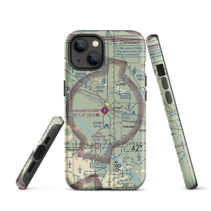 Antelope County Airport (4V9) VFR Sectional  Tough iPhone Case