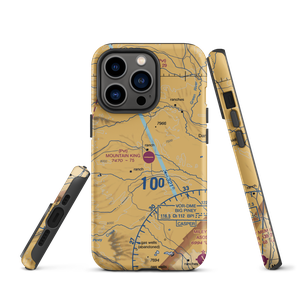 Antelope Run Ranch Airport (WY33) VFR Sectional  Tough iPhone Case