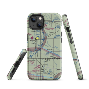 Anthony Balloonport (5KS0) VFR Sectional  Tough iPhone Case