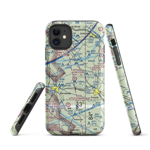 Antique Acres Airport (GA59) VFR Sectional  Tough iPhone Case