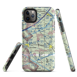 Antique Acres Airport (GA59) VFR Sectional  Tough iPhone Case