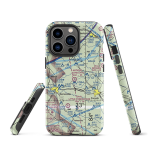 Antique Acres Airport (GA59) VFR Sectional  Tough iPhone Case