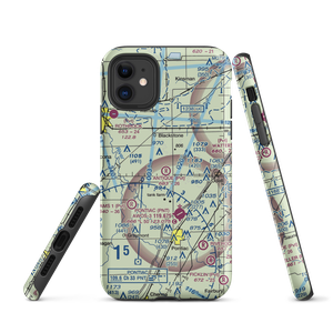 Antique Aerodrome (40IL) VFR Sectional  Tough iPhone Case