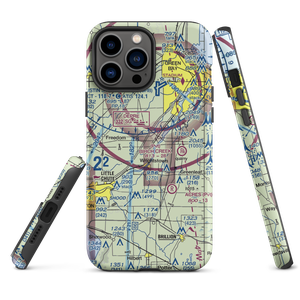 Antique Aerodrome (9WS2) VFR Sectional  Tough iPhone Case