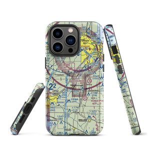 Antique Aerodrome (9WS2) VFR Sectional  Tough iPhone Case