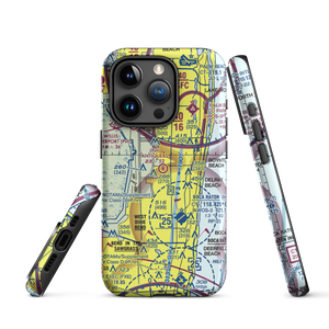 Antiquers Aerodrome (FD08) VFR Sectional  Tough iPhone Case