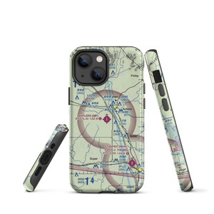 Antlers Municipal Airport (80F) VFR Sectional  Tough iPhone Case