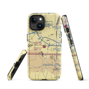 Antone Ranch Airport (64OG) VFR Sectional  Tough iPhone Case