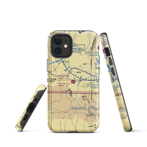 Antone Ranch Airport (64OG) VFR Sectional  Tough iPhone Case