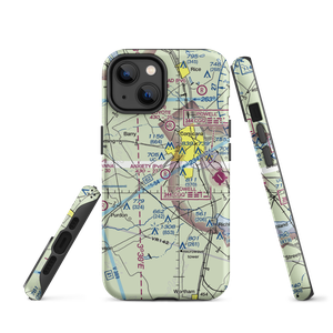 Anxiety Aerodrome (TA05) VFR Sectional  Tough iPhone Case