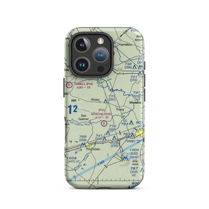 Apache Pass Airport (4XA4) VFR Sectional  Tough iPhone Case