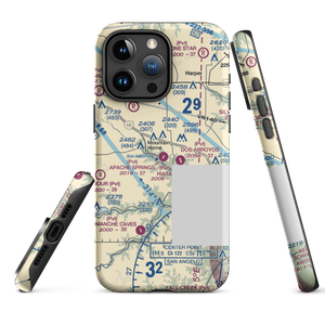 Apache Springs Airport (64TE) VFR Sectional  Tough iPhone Case