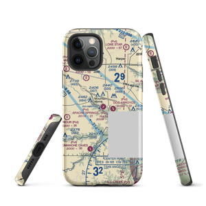 Apache Springs Airport (64TE) VFR Sectional  Tough iPhone Case