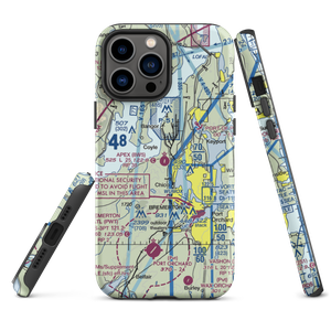 Apex Airpark (8W5) VFR Sectional  Tough iPhone Case