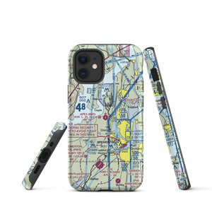 Apex Airpark (8W5) VFR Sectional  Tough iPhone Case