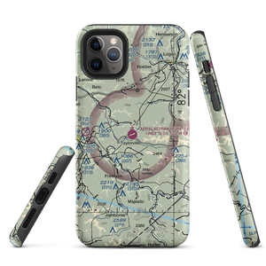 Appalachian Regional Airport (EBD) VFR Sectional  Tough iPhone Case