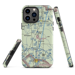 Applegate Airport (15MO) VFR Sectional  Tough iPhone Case