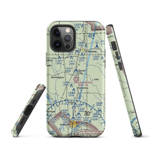 Applegate Airport (15MO) VFR Sectional  Tough iPhone Case