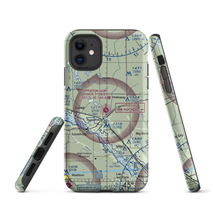 Appleton Municipal Airport (AQP) VFR Sectional  Tough iPhone Case