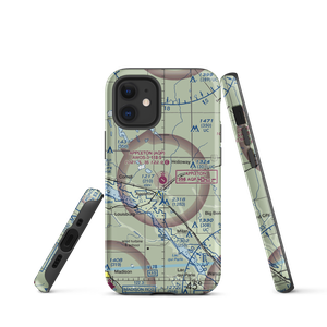 Appleton Municipal Airport (AQP) VFR Sectional  Tough iPhone Case