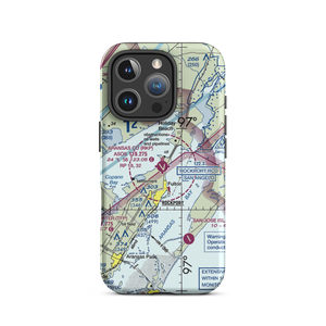 Aransas County Airport (RKP) VFR Sectional  Tough iPhone Case