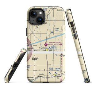 Arapahoe Municipal Airport (37V) VFR Sectional  Tough iPhone Case