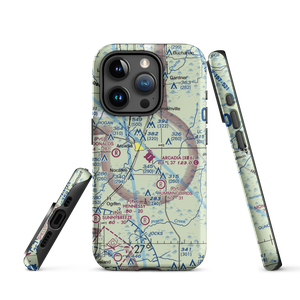Arcadia Municipal Airport (X06) VFR Sectional  Tough iPhone Case