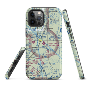 Arcadia Municipal Airport (X06) VFR Sectional  Tough iPhone Case