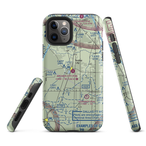 Archer City Municipal Airport (T39) VFR Sectional  Tough iPhone Case