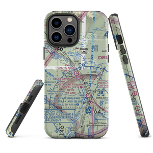 Arctic Angel Airport (9AK4) VFR Sectional  Tough iPhone Case