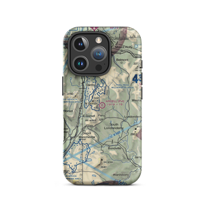 Ardell Flying Field (VT59) VFR Sectional  Tough iPhone Case