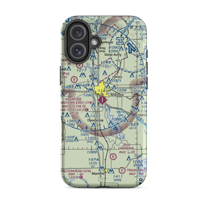 Ardmore Downtown Executive Airport (1F0) VFR Sectional  Tough iPhone Case