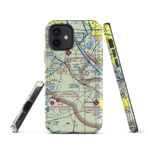 Aresti Aerodrome (TE02) VFR Sectional  Tough iPhone Case