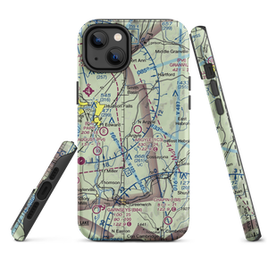 Argyle Airport (1C3) VFR Sectional  Tough iPhone Case