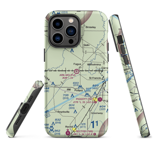 Ark-Mo Airport (AR93) VFR Sectional  Tough iPhone Case