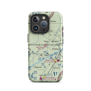Ark-Mo Airport (AR93) VFR Sectional  Tough iPhone Case